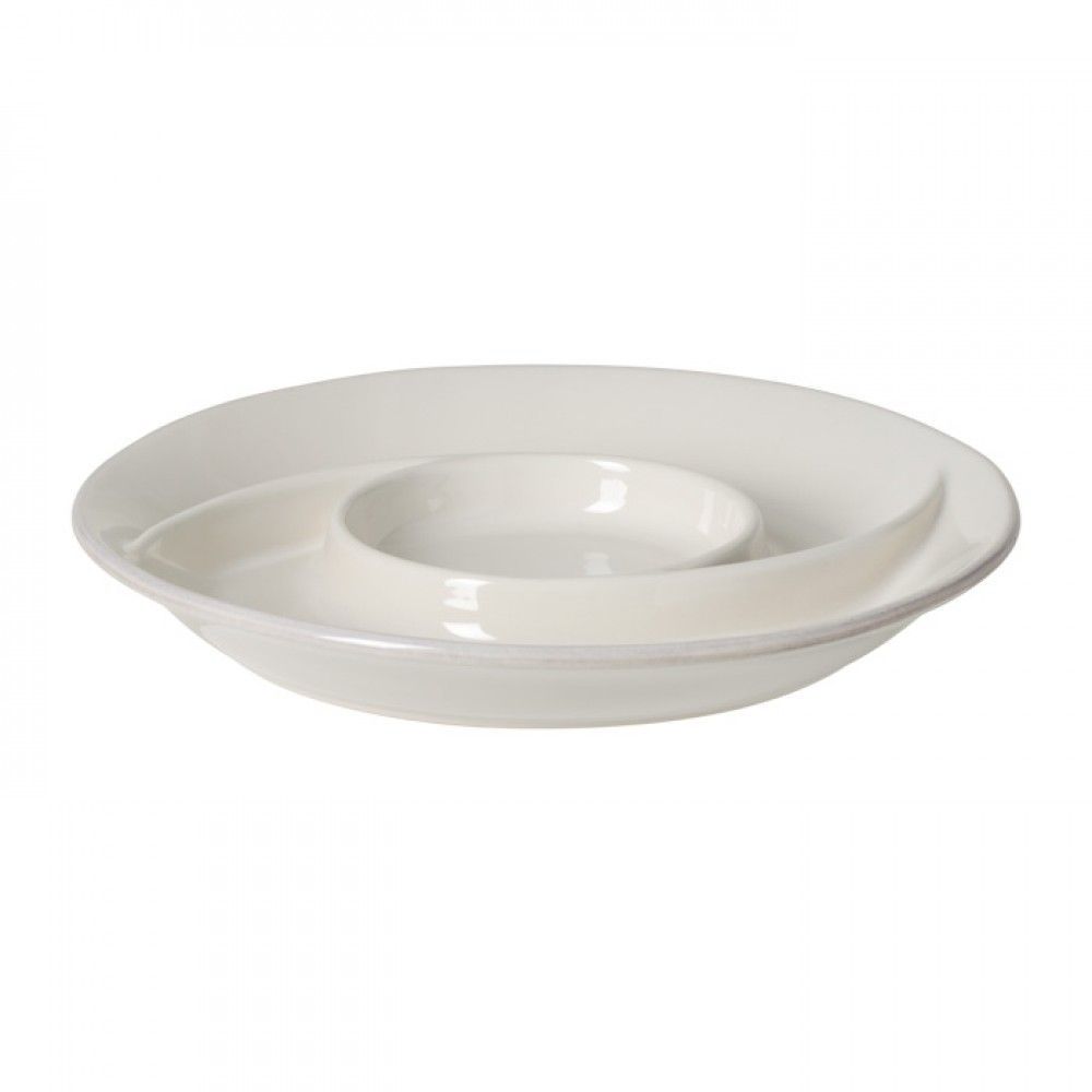 Scout & Nimble Cook & Host Ceramic Stoneware Chip And Dip Tray