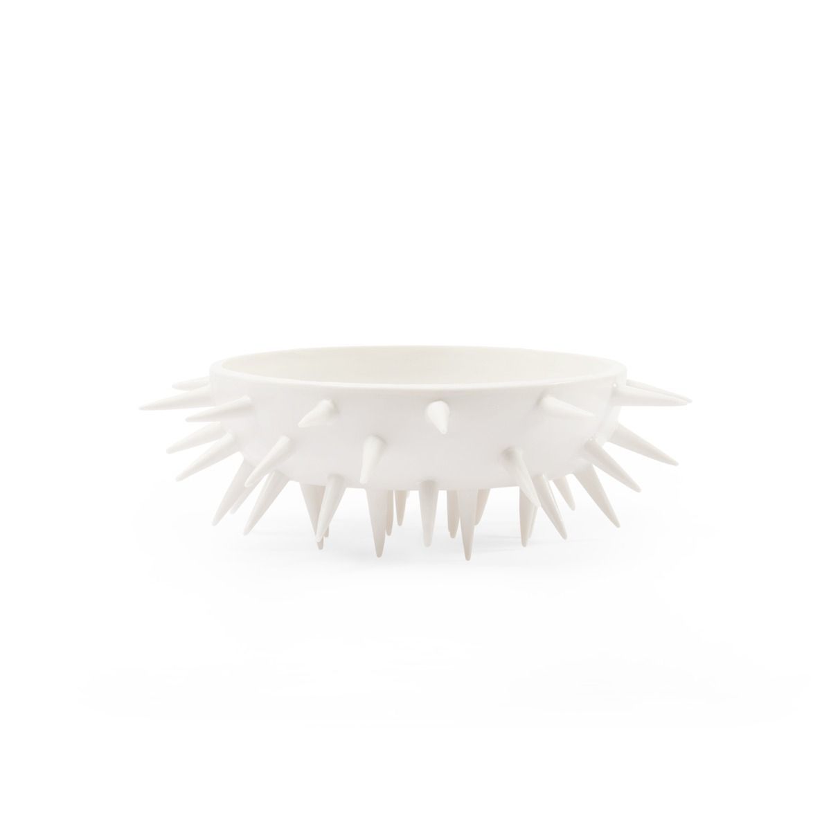 Scout & Nimble Spine Matte White Porcelain Bowl