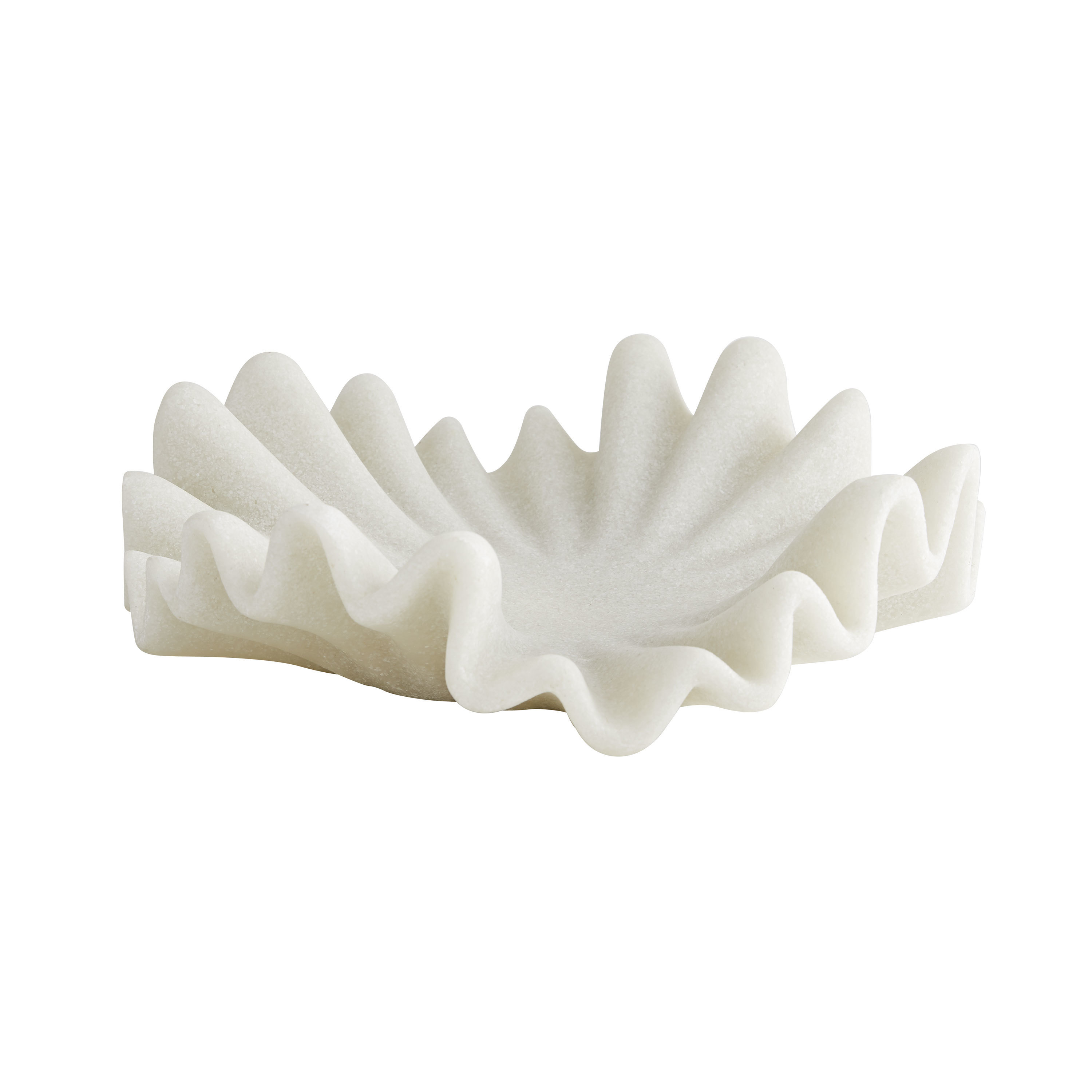 Scout & Nimble Flora White Ricestone Centerpiece