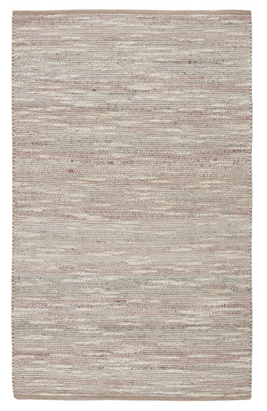 Sanja Handmade Solid Pink/ Cream Rug | Scout & Nimble