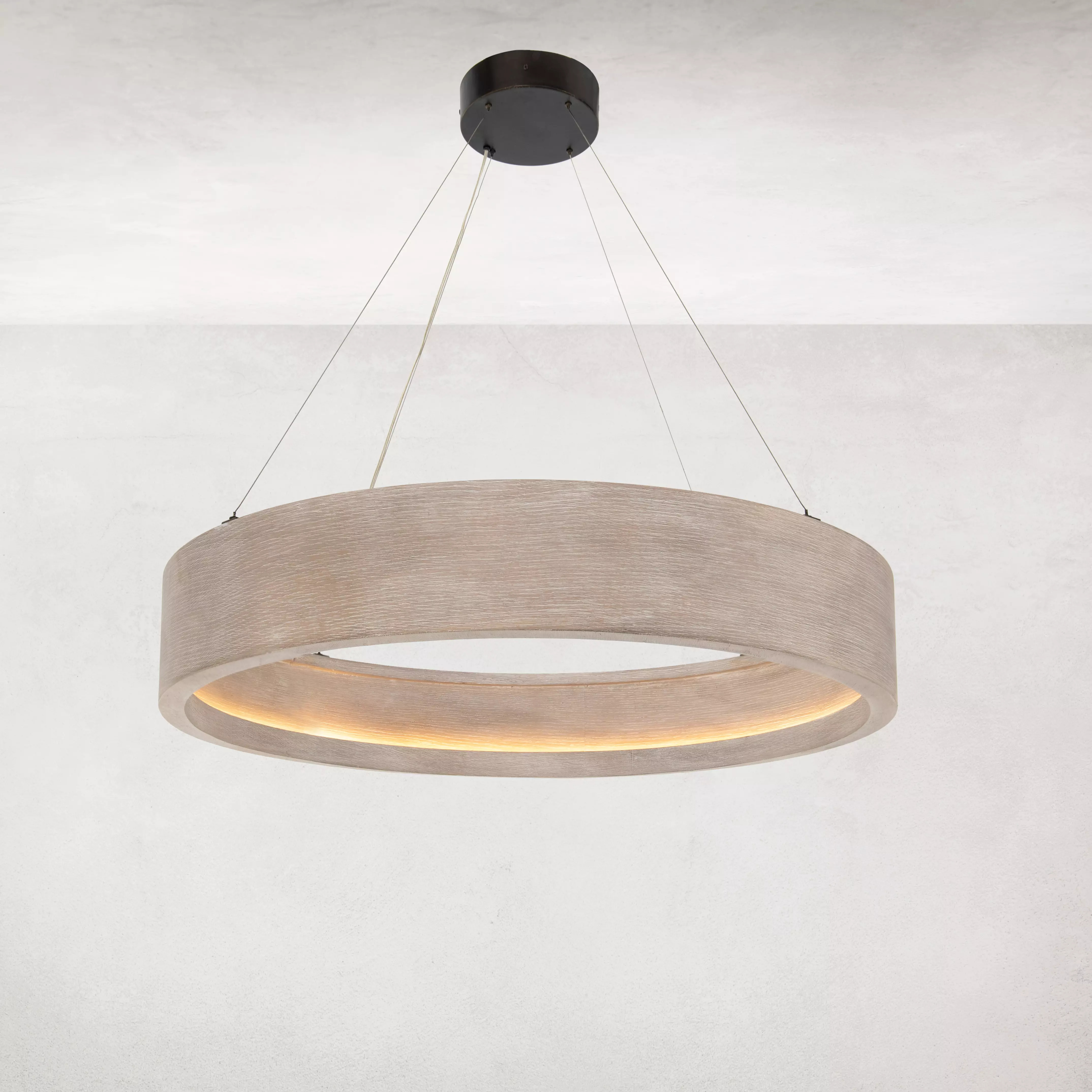 Baum Chandelier Brushed Oak Scout & Nimble