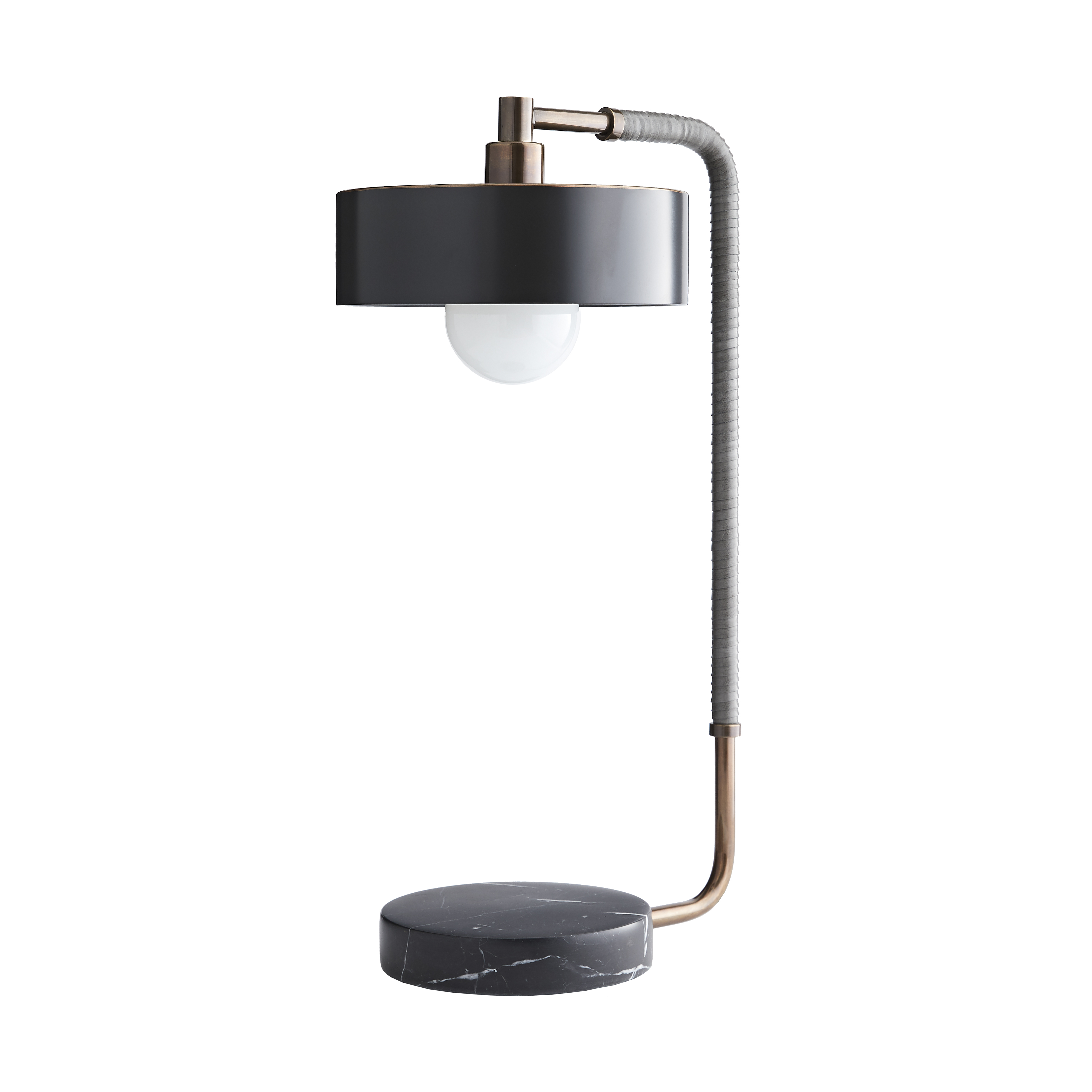 Scout & Nimble Aaron Bronze & Black Steel Lamp