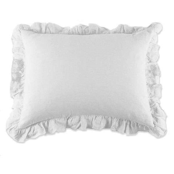 Ines Standard Sham - White