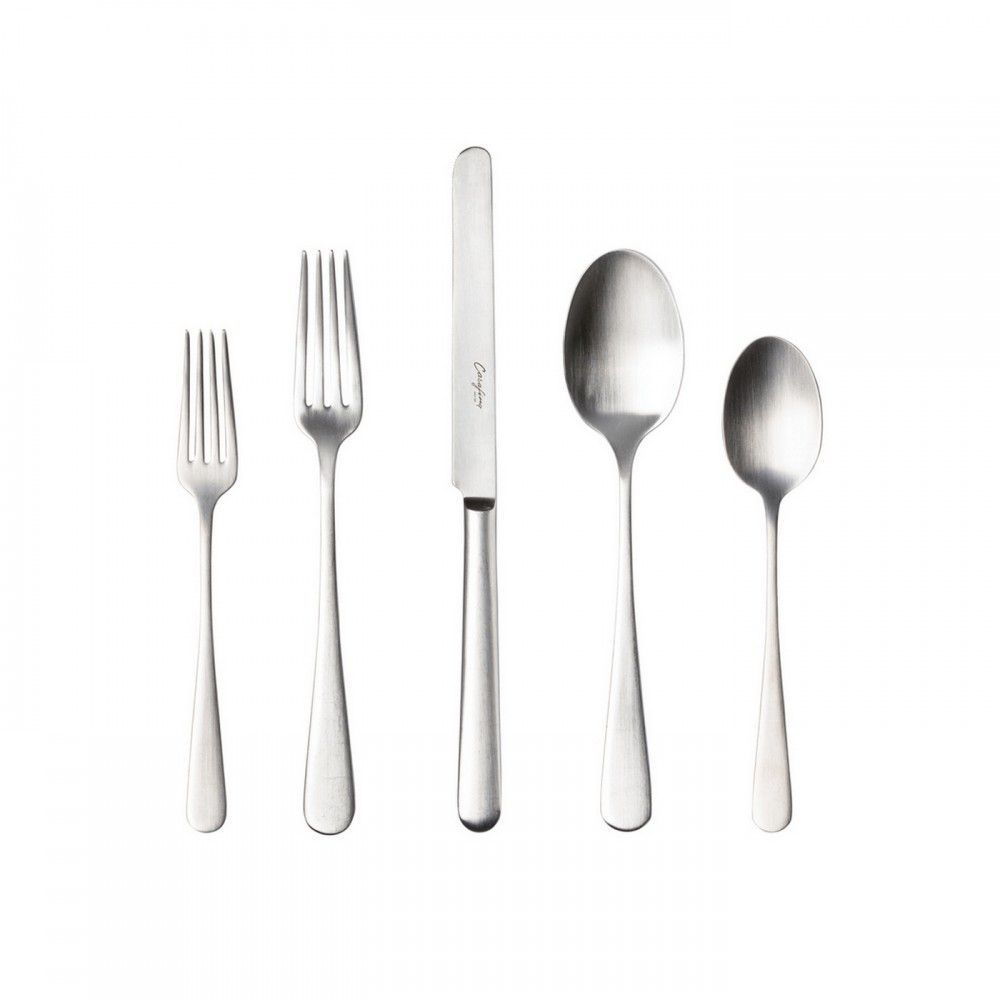 Scout & Nimble Pacifica Stainless Steel Flatware Set, 5 Pieces