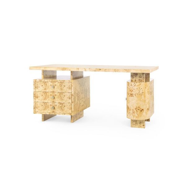 Burl Wood Desk