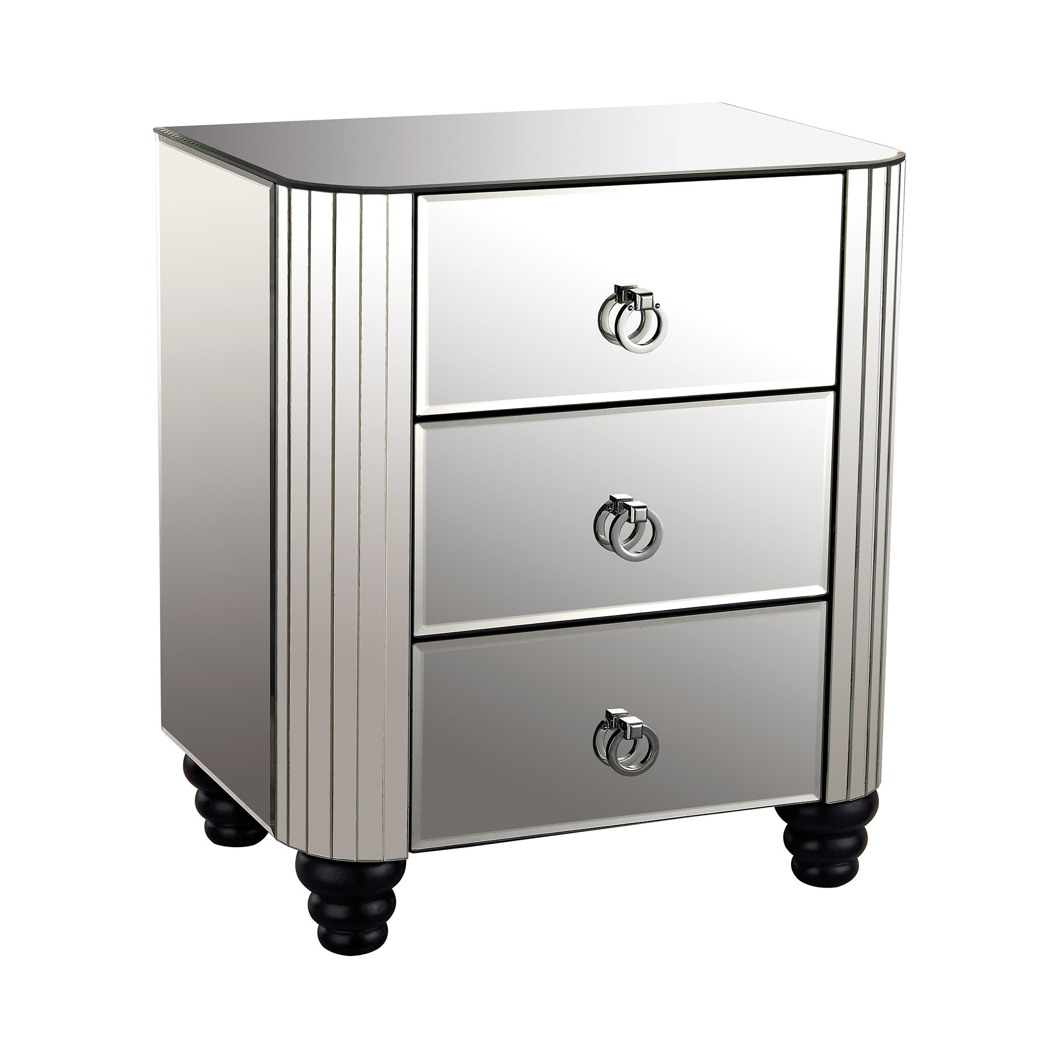 Deco Mirror 3 Drawer Chest Scout Nimble