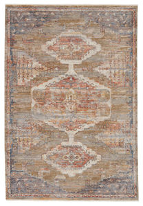 Vibe By Haelyn Medallion Multicolor/ Olive Rug main image