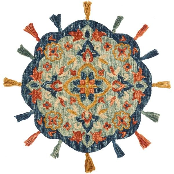 Remy Rugs Remy Turquoise / Spice Rug | Scout & Nimble
