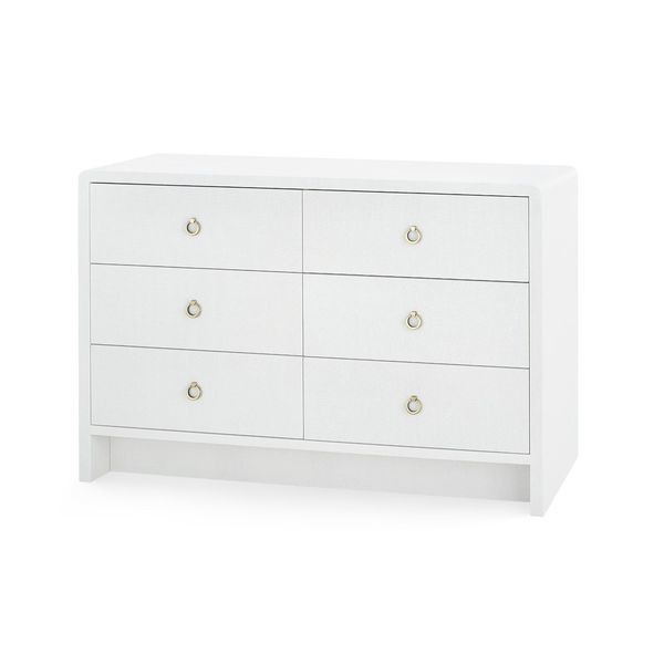 Bryant Linen Extra Large 6-Drawer Dresser | Scout & Nimble