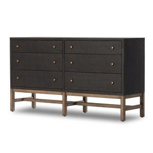 stacy adams mens brown dress shoes Mission Quarter Sawn Oak 6 Drawer Dresser main image 1