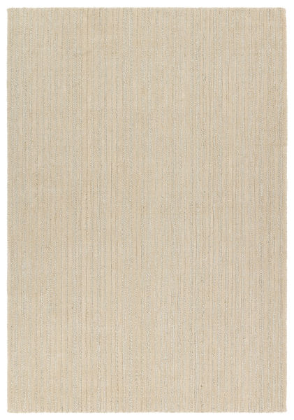 Abdar Handmade Striped Ivory / Beige Rug 3' x 8' | Scout & Nimble