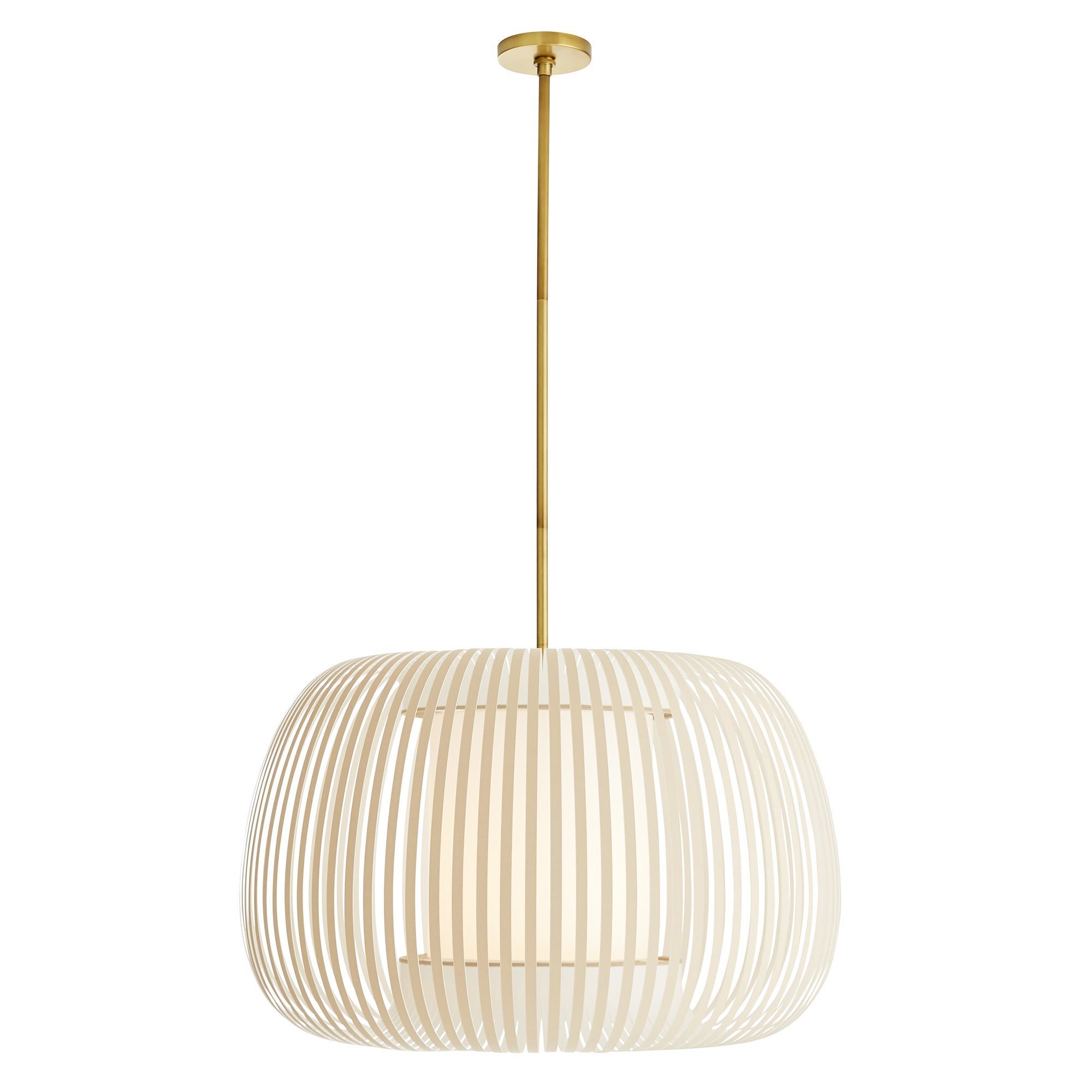 Scout & Nimble Mia Beige Microfiber Pendant