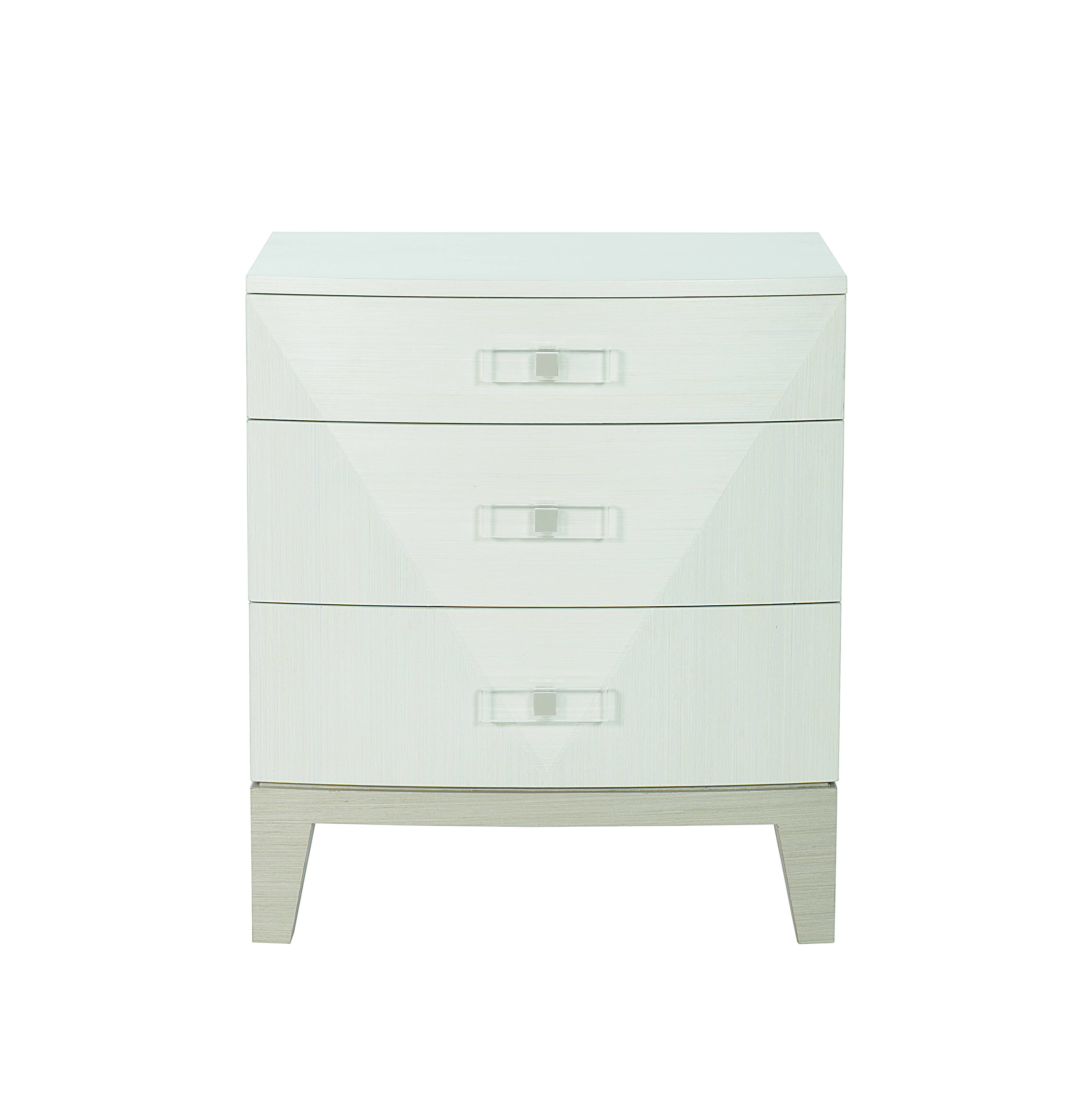 Scout & Nimble Axiom Small Ivory Poplar Nightstand
