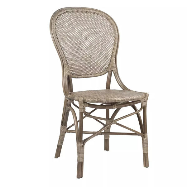 Rossini Rattan Natural Dining Side Chair Scout & Nimble