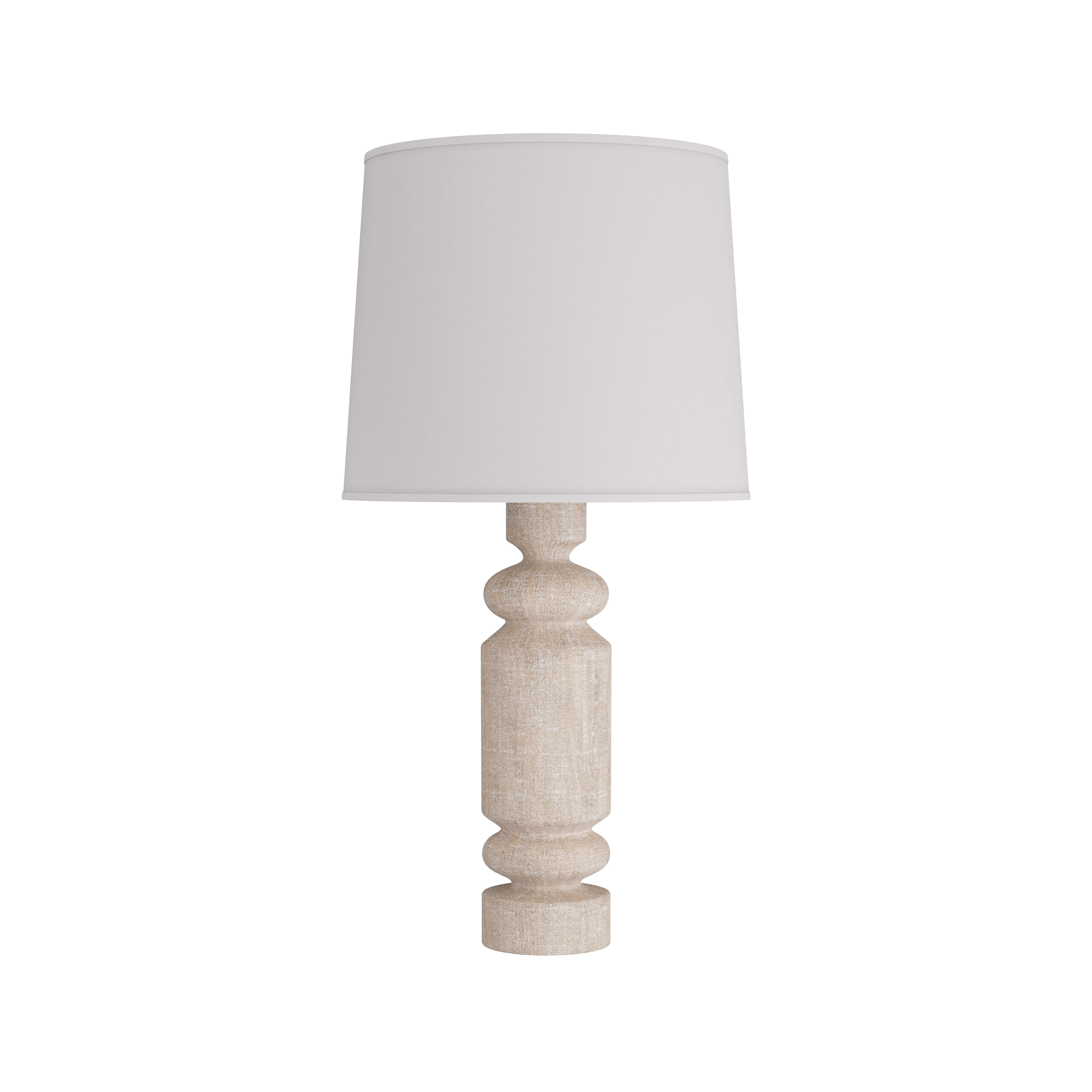 Scout & Nimble Woodrow Limewash Wooden Lamp