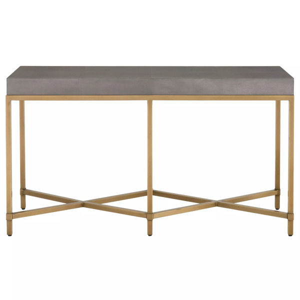 Strand Conslo Strand Shagreen Console Table | Scout & Nimble