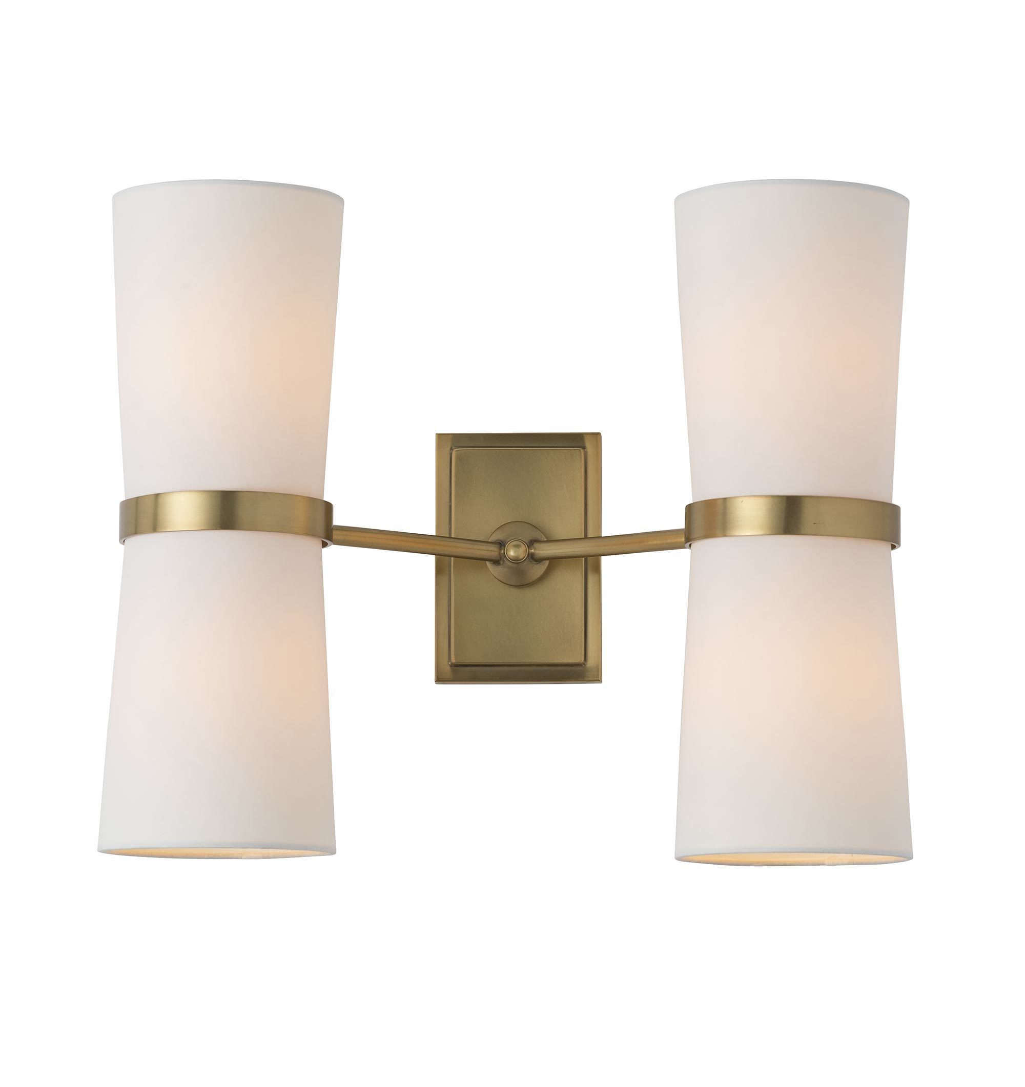 Scout & Nimble Inwood Antique Gold Brass Steel Sconce