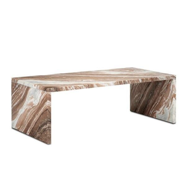 Ryan Brown Marble Cocktail Table | Scout & Nimble