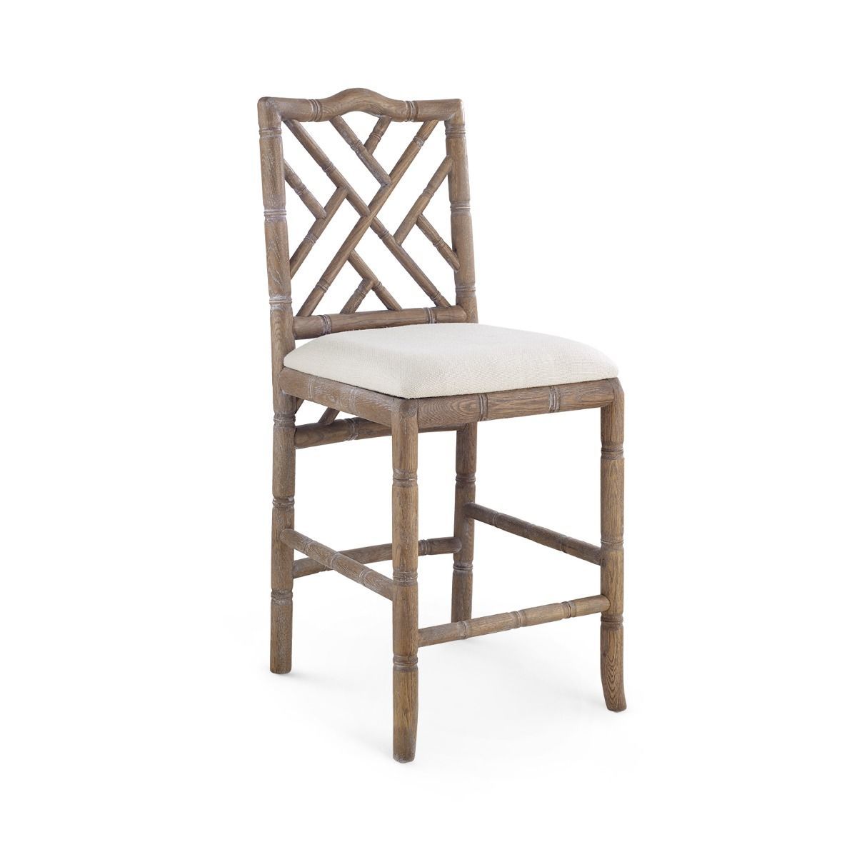 Scout & Nimble Hampton Coastal Classic Grey Counter Stool
